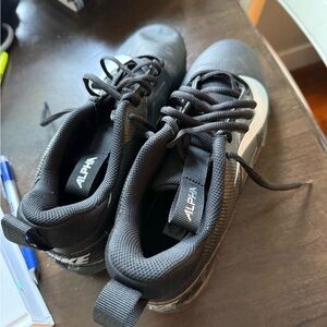 Nike Alpha Black and White Trainers